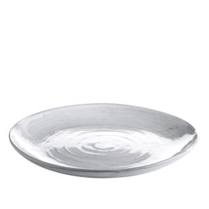 DELI, Assiette en céramique blanche, Ø30cm