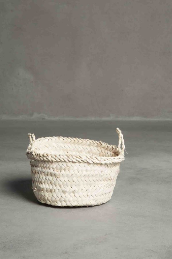 PALM, Petite corbeille avec anses, 12x5cm